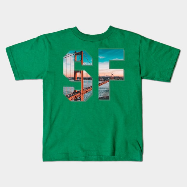 SF Kids T-Shirt by afternoontees